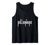 Billionaire Costume On My Way to 1st Billion Dollars Wealthy Tank Top