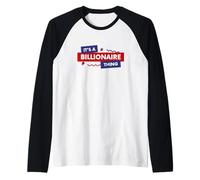 Billionaire Gift Rich Successful Entrepreneur Billionaires Raglan Baseball Tee