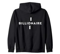Billionaire Meme Rich Successful Entrepreneur Billionaires Zip Hoodie