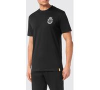 BILLIONAIRE Slim Fit Cotton T-Shirt with Embroidered Crest - Size: XXL - male