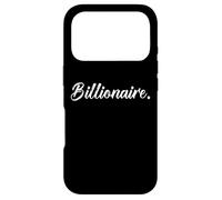 Billionaire Very Wealthy Rich & Successful Billion Dollars Case for iPhone 17 Pro