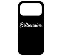 Billionaire Very Wealthy Rich & Successful Billion Dollars Case for iPhone 17 Pro Max