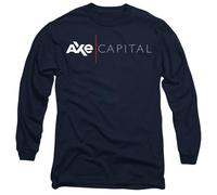 Billions Corporate Unisex Long Sleeve T Shirt, Navy, Small