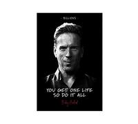 Billions TV Show Movie Black Poster Bobby Axelrod Quote 3 Canvas Wall Art Decor Paintings for Living Room Home Decoration Unframe 12×18inch(30×45cm)