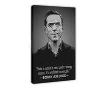 Billions TV Show Movie Posters Bobby Axelrod Motivational Quote 7 Canvas Wall Bedroom Decor Picture Sports Landscape Offices Room Decor Gift Frame:12×18inch(30×45cm)