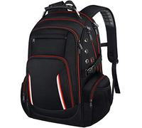 BILLITON MASHI Travel Laptop Backpack, Business TSA Friendly Water Resistant Anti Theft Laptop Backpack with USB Charging Port Fit 15.6-17.3 inch Large Laptop Notebook Gifts for Men & Women