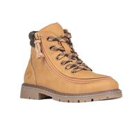 Billy Adaptive Footwear For Toddlers, Boot Lugs 2 Wrap-Around Zipper Closure For Toddlers with Special Needs And Mobility Issues, Faux Leather, Tan, 7