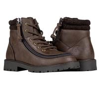 Billy Adaptive Footwear For Toddlers, Boot Lugs With Wrap-Around Zipper Closure For Kids With Special Needs And Mobility Issues, Faux Leather