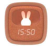 Billy Alarm Clock and Nightlight Chocolate one size