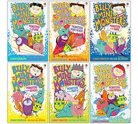 Billy and the Mini Monsters Series Books 1 - 6 Collection Set by Zanna Davidson (Monsters go Swimming, Party, School, In The Dark, Move House & On A Plane)