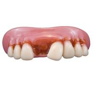 Billy-Bob 658890104805 Quarterbuck Teeth with Tobacco, Pink, One Size