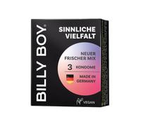 Billy Boy Sensual variety condoms - 3 pcs