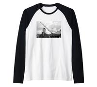 Billy Bragg Life's A Riot Era By David Corio Raglan Baseball Tee
