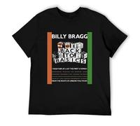 Billy Bragg T-Shirt Back to Basics taxman Workers Playtime spy wilco Vinyl cd B
