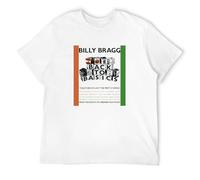 Billy Bragg T-Shirt Back to Basics Taxman Workers Playtime Spy Wilco Vinyl Cd W White XL