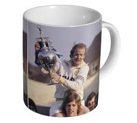 Billy Bremner Leeds Champion 1974 - Ceramic Coffee & Tea Mug 11oz - Durable Glossy White Cup - Football Legend Fan Gift