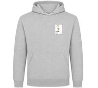 Billy Bremner Leeds United Icon Frame Men's Hoodie - Gray / L