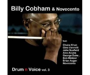 BILLY COBHAM & NOVECENTO "DRUM N VOICE VOL.3" CD NEW