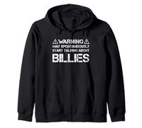 Billy Dog Warning May Start Talking About Billies Zip Hoodie