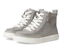 Billy Footwear Classic Lace High (Little Kid/Big Kid), Gray Jersey, 35 EU