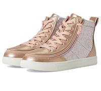 BILLY Footwear Classic Lace High (Little Kid/Big Kid), Rose Gold Unicorn, 4 UK