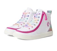 BILLY Footwear Kids Classic Lace High (Little Kid/Big Kid), White Rainbow, 8 Toddler