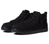 BILLY Footwear Sneaker Lace Mid Top, Black to the Floor, 5 UK