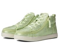 BILLY Footwear Sneaker Lace Mid Top, Cucumber Green, 9 Wide