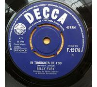 Billy Fury - IN THOUGHTS OF YOU 7" (VINYL 45) UK DECCA 1965