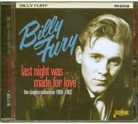 Billy Fury - Last Night was Made for Love - The Singles Collection 1959-1962
