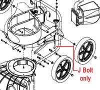 Billy Goat J Bolt Height Adjust 891071