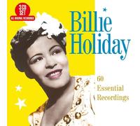 BILLY HOLIDAY - 60 ESSENTIAL RECORDINGS 3 CD NEW