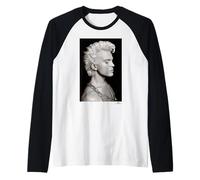 Billy Idol Charmed Life Era by Phil Nicholls Raglan Baseball Tee