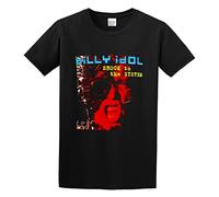 Billy Idol Shock to The System Men's T-Shirt Unisex Black Men Tees M