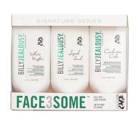Billy Jealousy Face3some Kit: Face Moisturiser 88ml + Exfoliating Facial Cleanser 88ml + Gentle Daily Facial Cleanser 88ml 3pcs