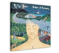 Billy Joel Album Cover River of Dreams Canvas Poster Bedroom Decor Sports Landscape Office Room Decor Gift Frame-style 12x12inch(30x30cm)