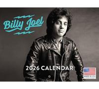 Billy Joel Calendar 2026 Officially Licensed Gifts Merchandise Monthly Wall Calender 12 Month | American Made In The USA