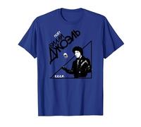 Billy Joel - Glass Houses Russia T-Shirt, Men, Royal Blue, 3X-Large