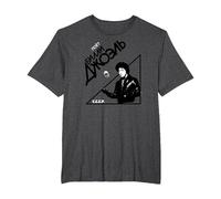 Billy Joel - Glass Houses Russia T-Shirt, Men's Big and Tall, Dark Heather Grey, 3X Tall