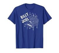 Billy Joel - The Keys T-Shirt, Men, Royal Blue, Small