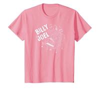 Billy Joel - The Keys T-Shirt, Youth, Pink, Small