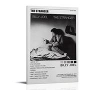 Billy Joel The Stranger Canvas Wall Art Home Posters Are Suitable for Bedroom Dining Room And Living Room Beautiful Artwork Is A Great Gift for FriendsFrame-style20x30inch(50x75cm)