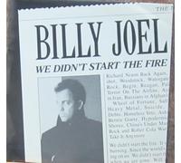 BILLY JOEL We Didn't Start The Fire 7" 45