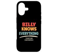 Billy Knows Everything Case for iPhone 17