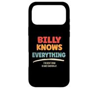 Billy Knows Everything Case for iPhone 17 Pro Max