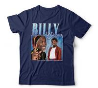 Billy Ocean Appreciation Unisex T-Shirt | Funny Homage Throwback Tee - 3XL Navy