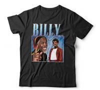 Billy Ocean Appreciation Unisex T-Shirt | Funny Homage Throwback Tee - M Black