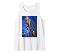 Billy Ocean Caribbean Queen Pop Singer Live By Dick Barnatt Tank Top