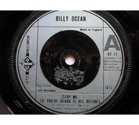 Billy Ocean - Ocean, Billy Stop Me 7" GTO GT72 EX 1976 there is handwritten number on label and 2mm drill hole in label rim