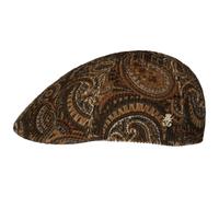 Billy Paisley Cord Flat Cap Zechbauer by Mayser